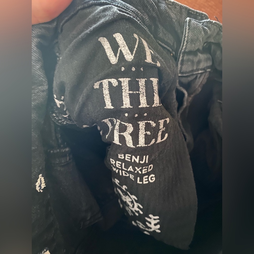 We The Free Black Wide-Leg Jeans - Picture 6 of 6
